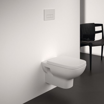 VAS WC I.LIFE A SUSPENDAT RIMLESS+, CU FUNCTIE DE BIDEU, 54X35.5 CM